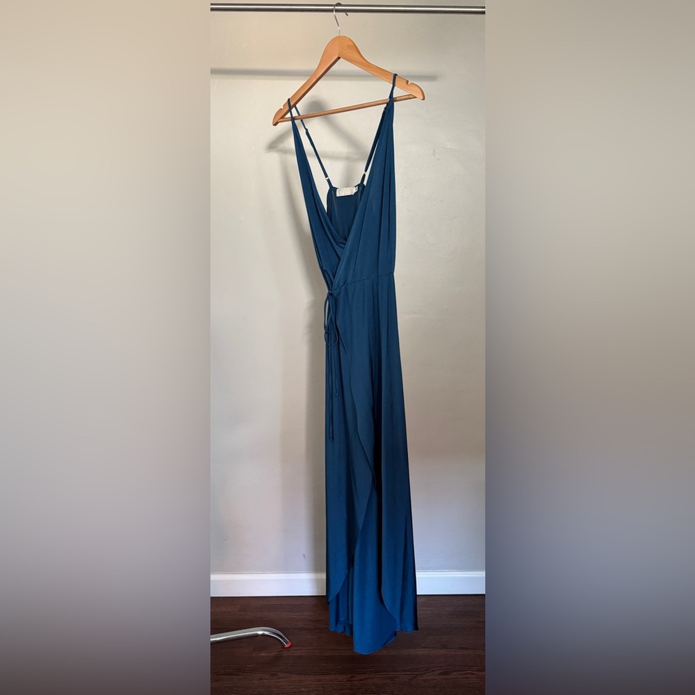 Twobirds Deep Teal Wrap Dress